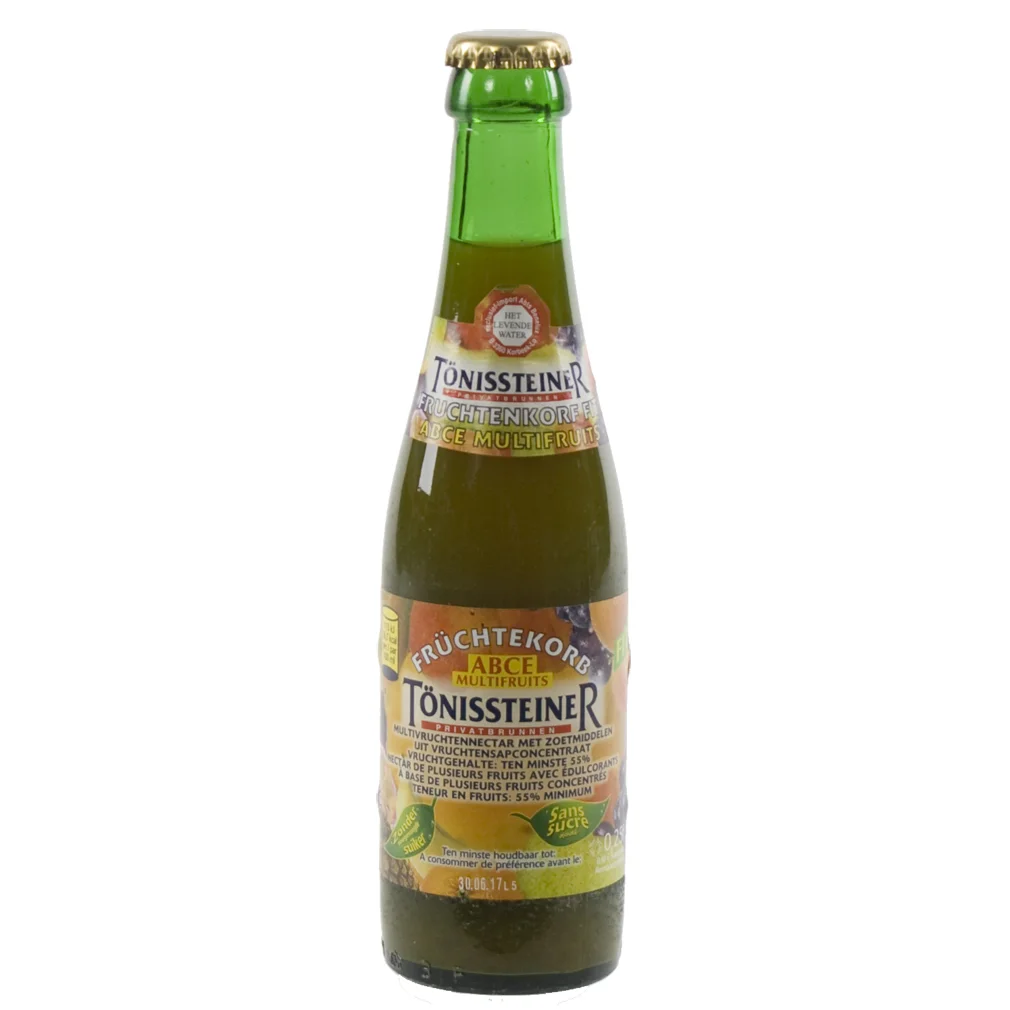 Tonissteiner limo  Vruchtenkorf  25 cl  Fles