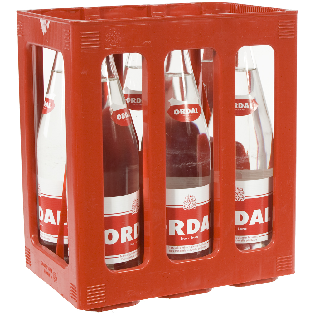 Ordal water  Bruis  1 liter  Bak  6 fl