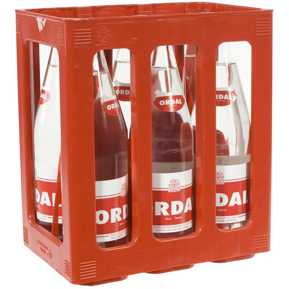 Ordal water  Bruis  1 liter  Bak  6 fl