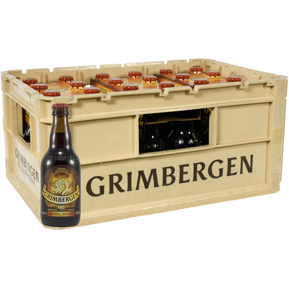 Grimbergen  Dubbel  33 cl  Bak 24 st