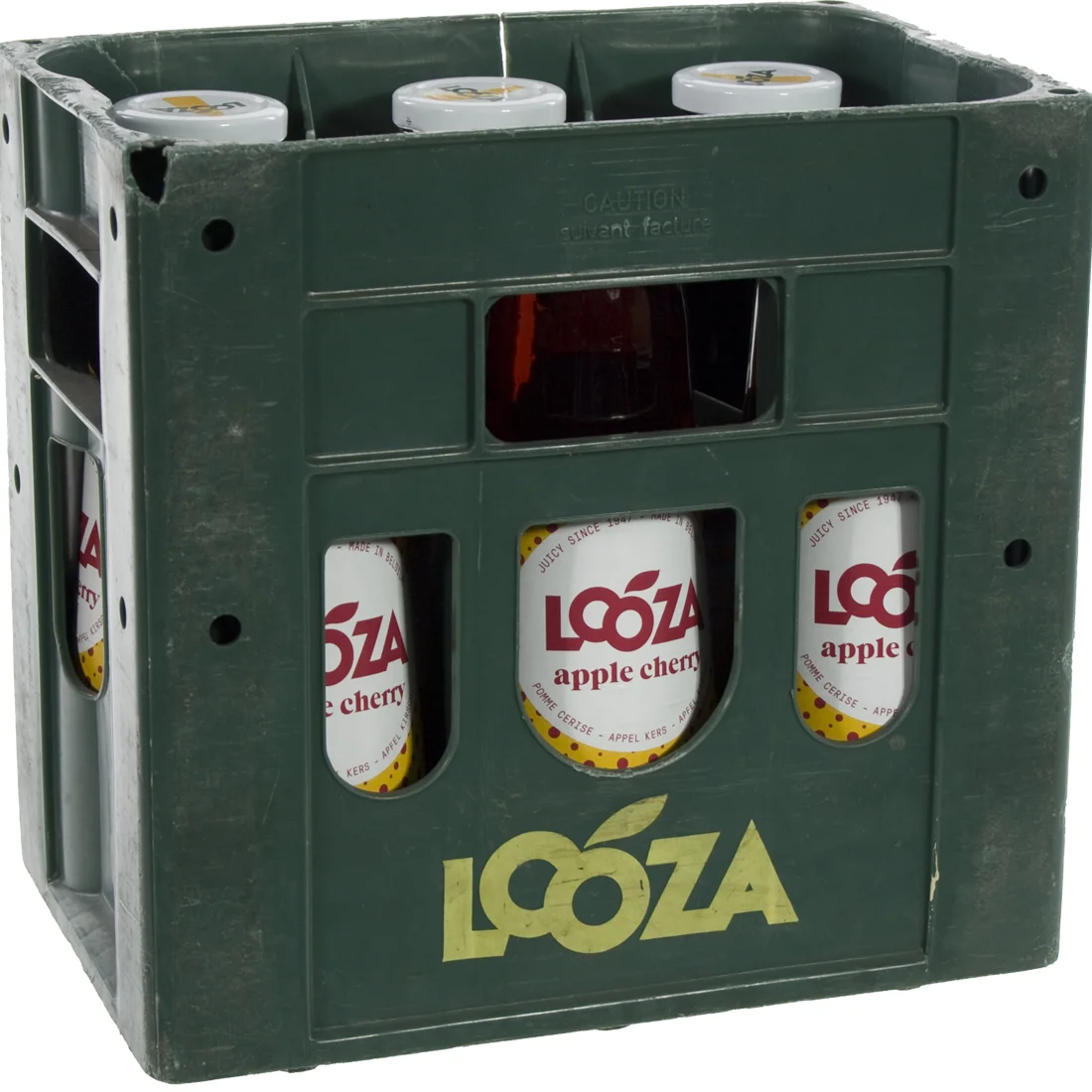 Looza fruitsap  Appel Kers  1 liter  Bak  6 fl