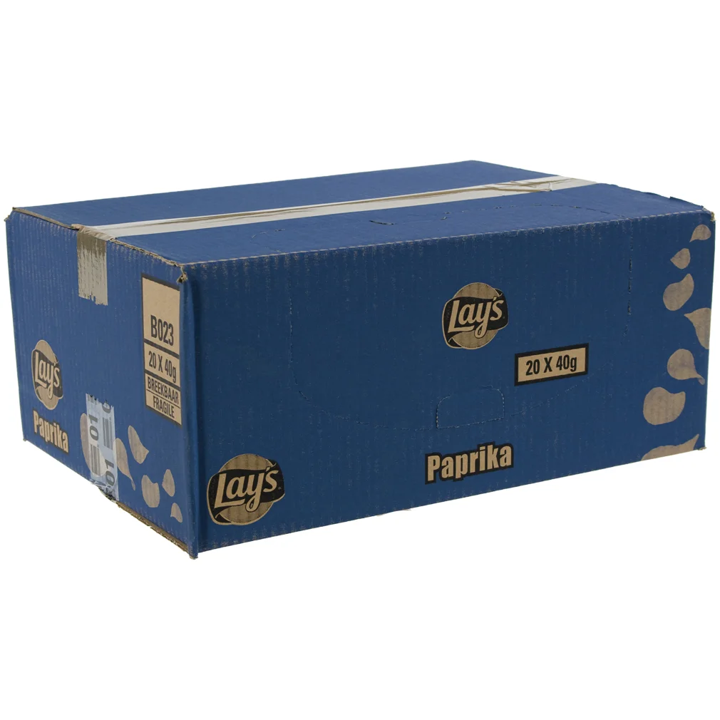 Lays Chips  Paprika  Doos 20st  40 g