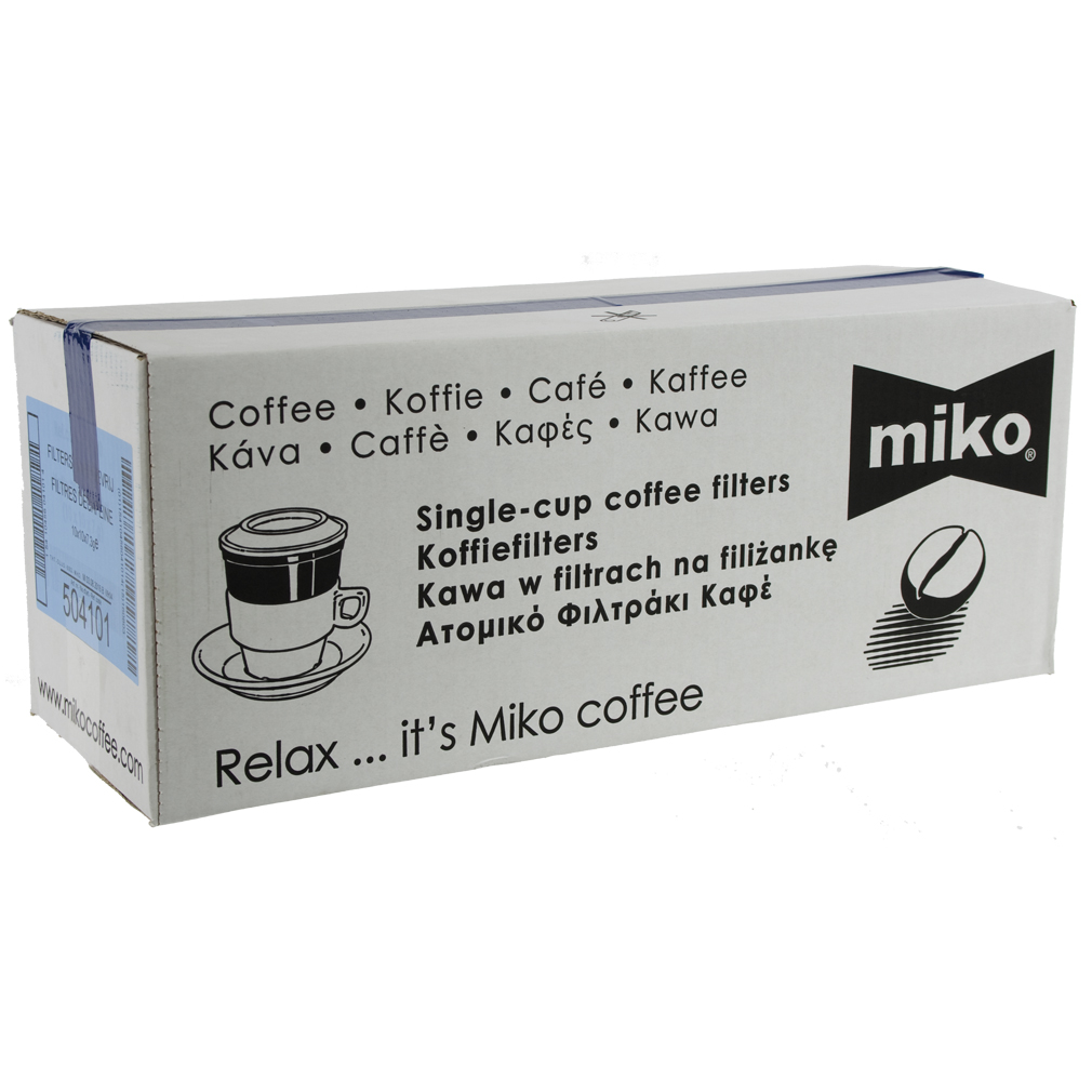 Miko filters Horeca bruin  Decafine  10 x 10st