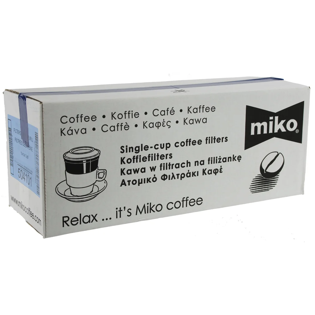 Miko filters Horeca bruin  Decafine  10 x 10st