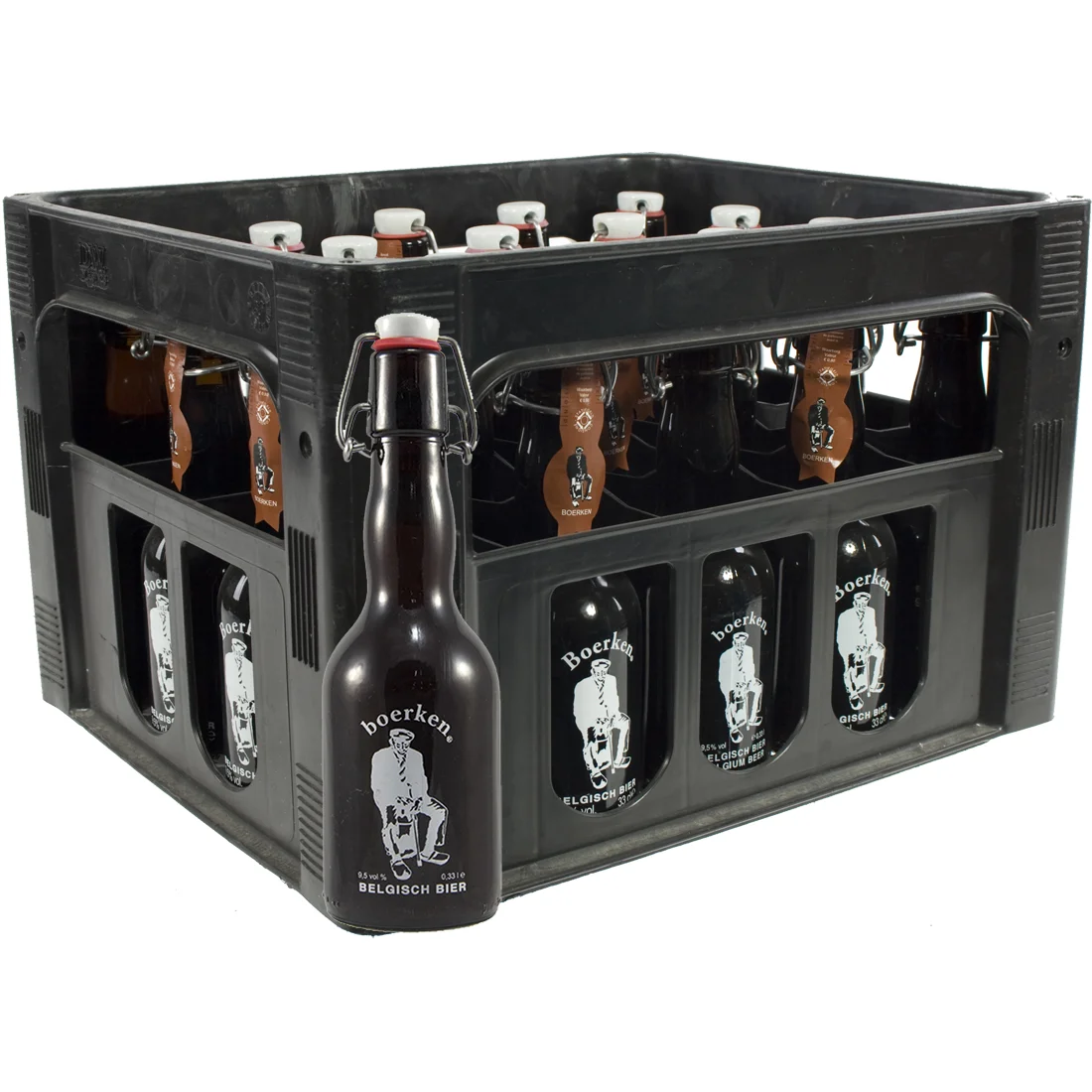 Boerken  Amber  33 cl  Bak 20 fl