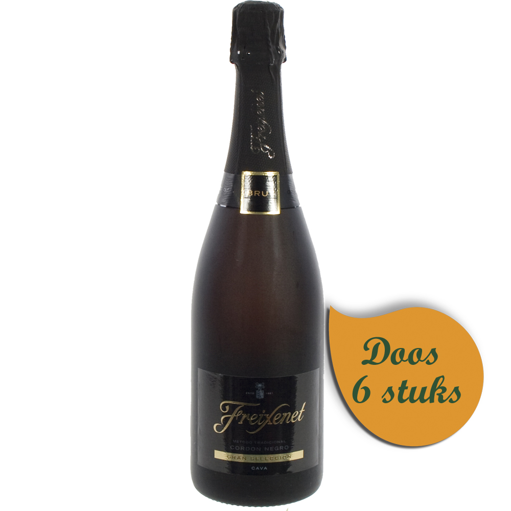 Cava Freixenet Negro 11.5%  75 cl  Doos  6 st