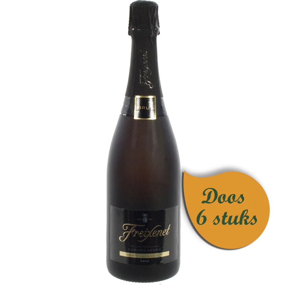 Cava Freixenet Negro 11.5%  75 cl  Doos  6 st