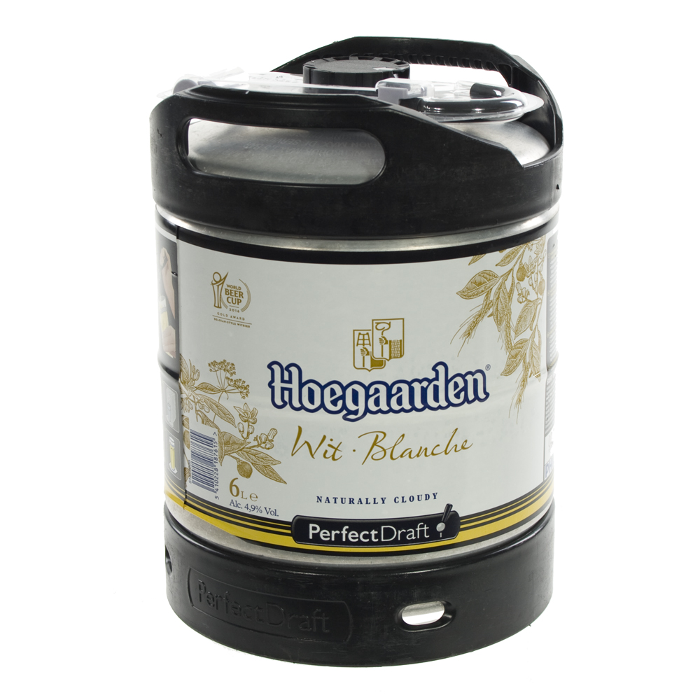 Hoegaarden  Wit  .  6 liter  Vat