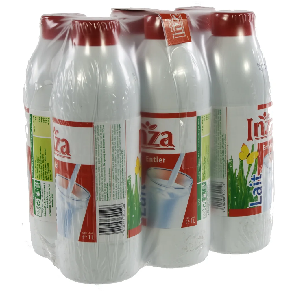Inza Melk pet  Volle  1 liter  Pak  6 st