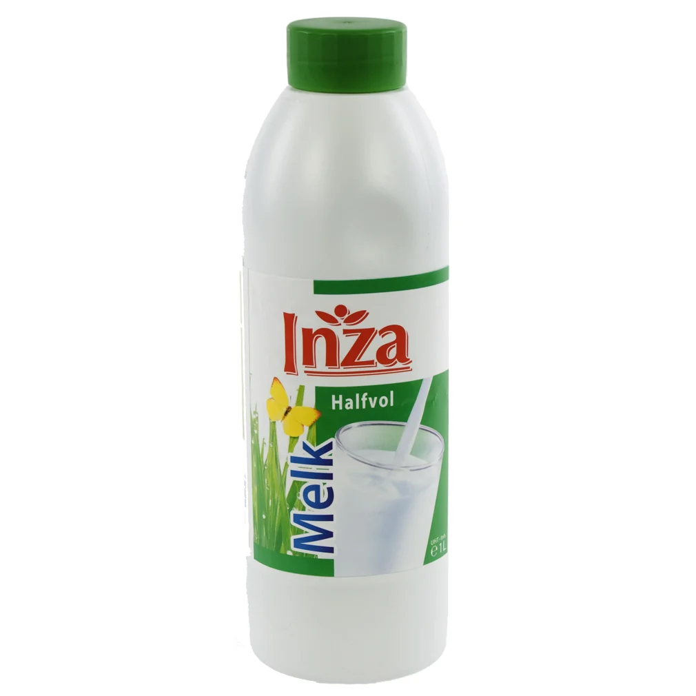 Inza Melk pet  Halfvolle  1 liter  Fles