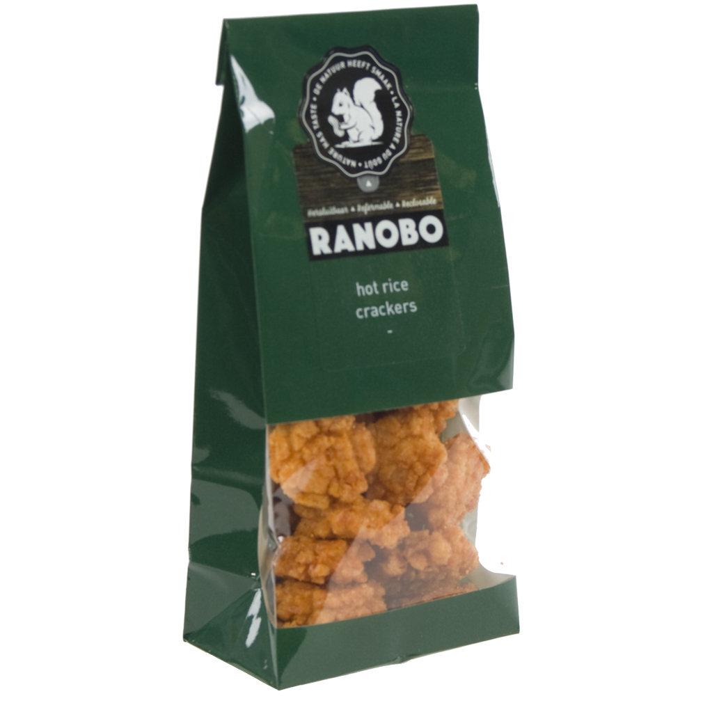 Hot rice crackers  65 g