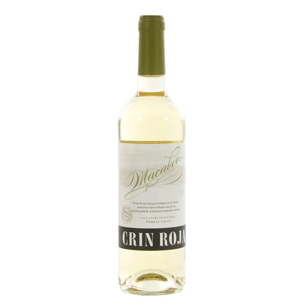 Crin Roja Macabeo  Wit  75 cl  Fles