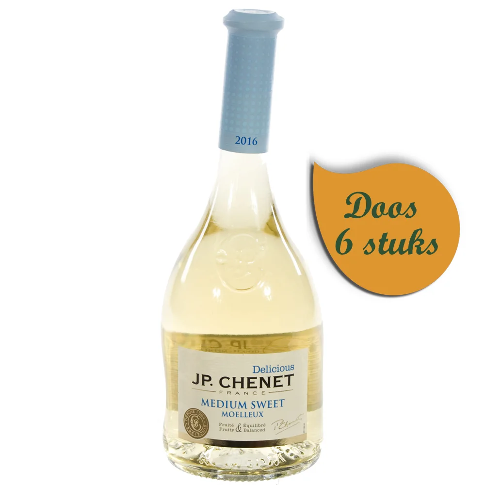 JP Chenet medium sweet  Wit  75 cl  Doos  6 st