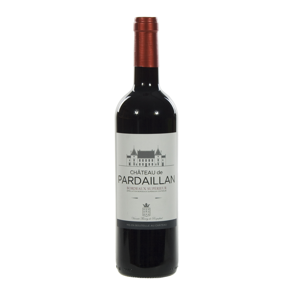 Chateau de Pardaillan Bordeaux Superieur  Rood  75 cl  Fles