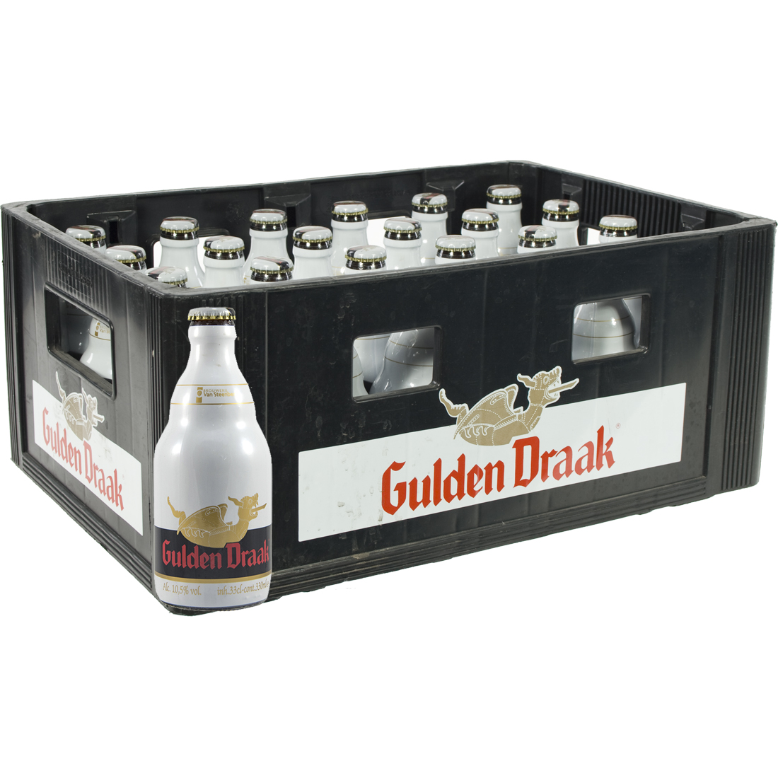 Gulden Draak  Bruin  .  33 cl  Bak 24 st