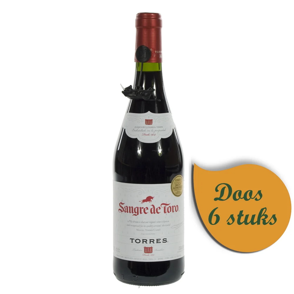 Torres Sangre de Toro  Rood  75 cl  Doos  6 st