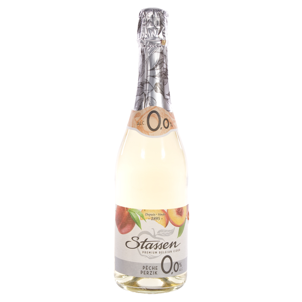 Stassen degre Zero  Peche  75 cl  Fles
