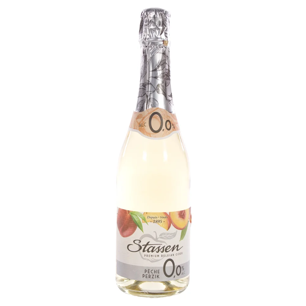 Stassen degre Zero  Peche  75 cl  Fles