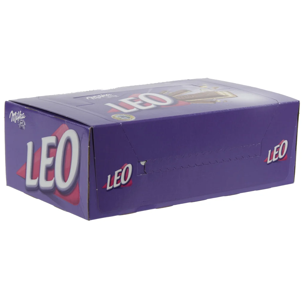 Leo wafels melk  Melk  Doos 32st