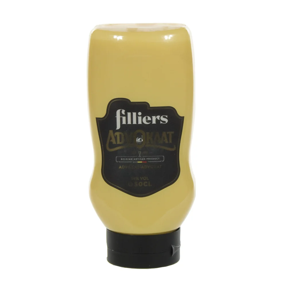 Filliers advokaat knijpfles 14%  50 cl