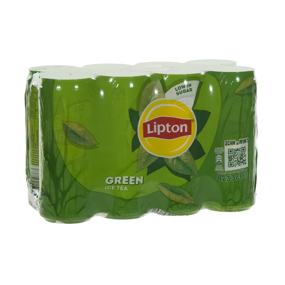 Lipton BLIK  Green tea  33 cl  Blik  8 pak