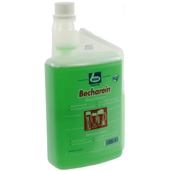 Becharein met doseerdop  1 liter