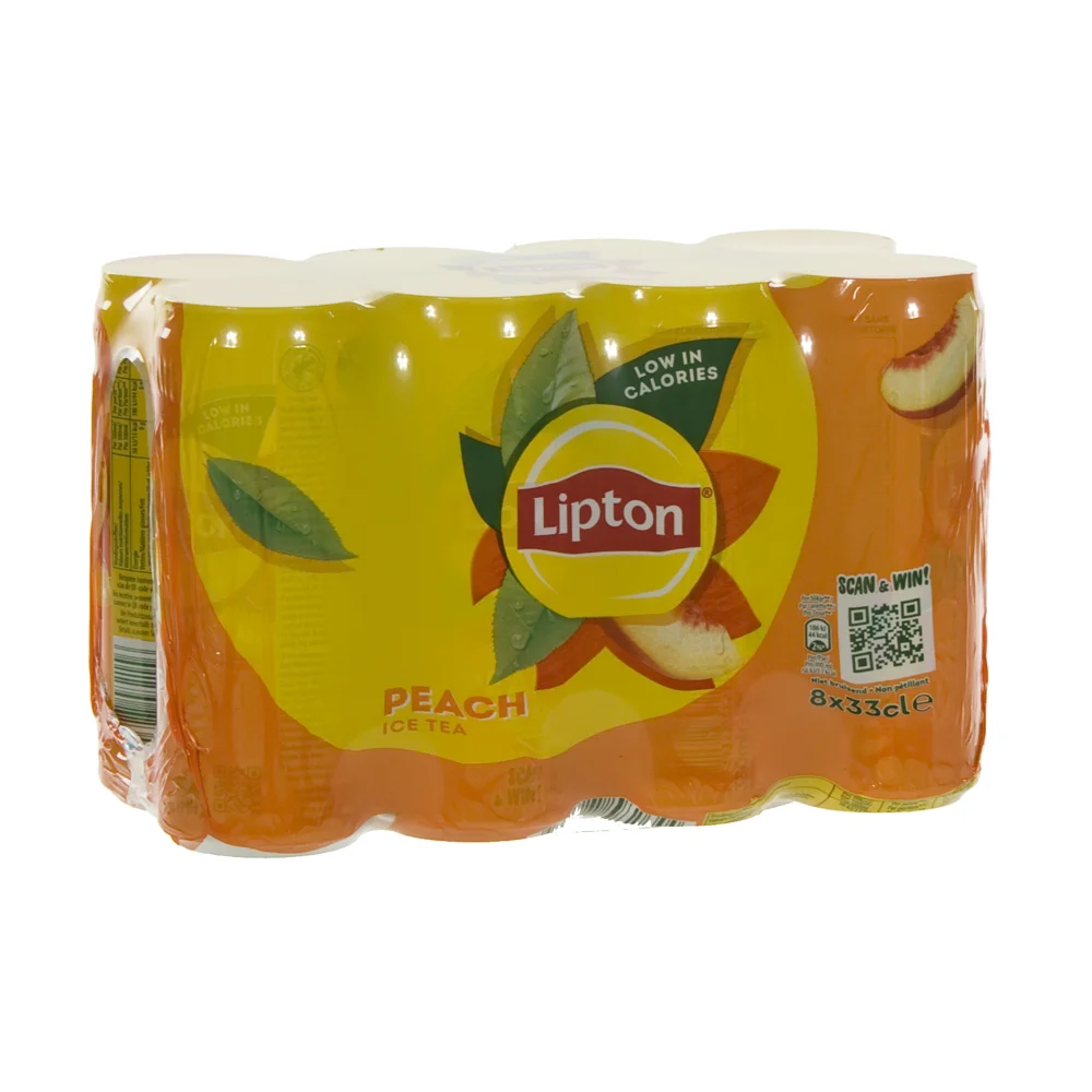 Lipton BLIK  Perzik  33 cl  Blik  8 pak