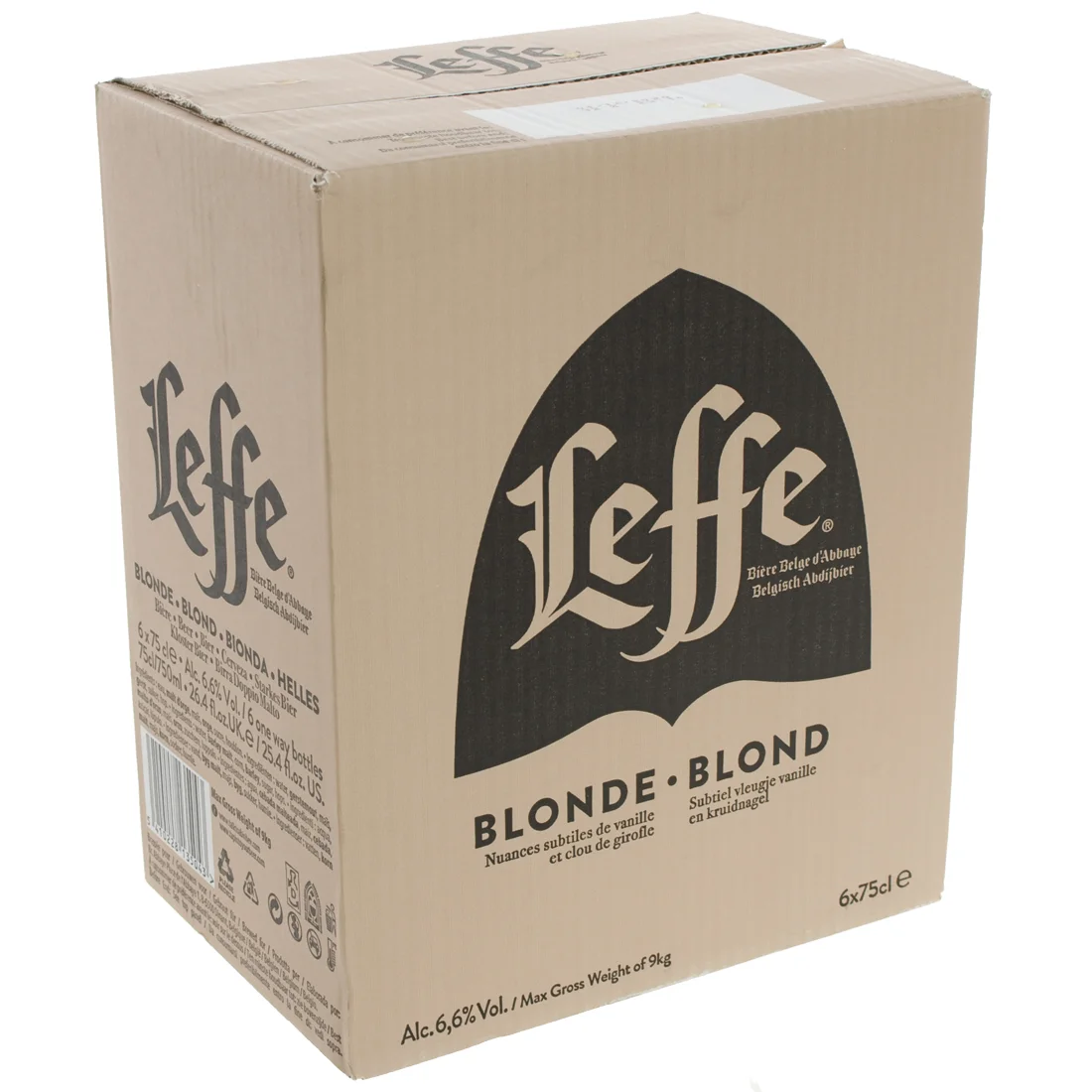 Leffe  Blond  75 cl  Doos  6 st