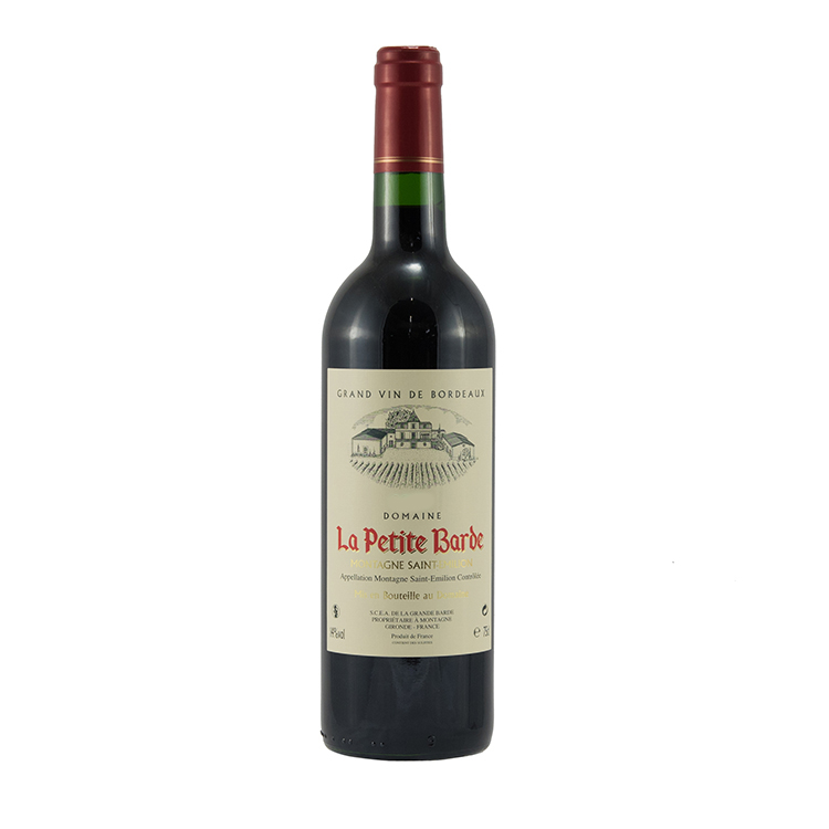 La Petite Barde  Rood  75 cl  Fles