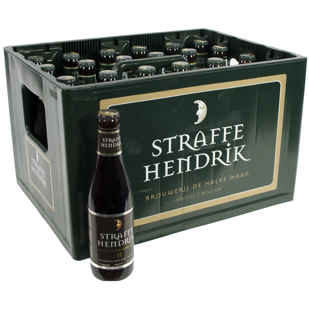 Straffe Hendrik Quadrupel  Bruin  33 cl  Bak 24 st