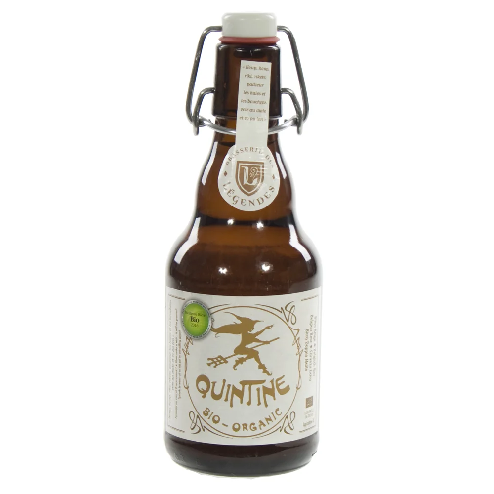 Quintine Bio - Organic  Blond  33 cl  Fles