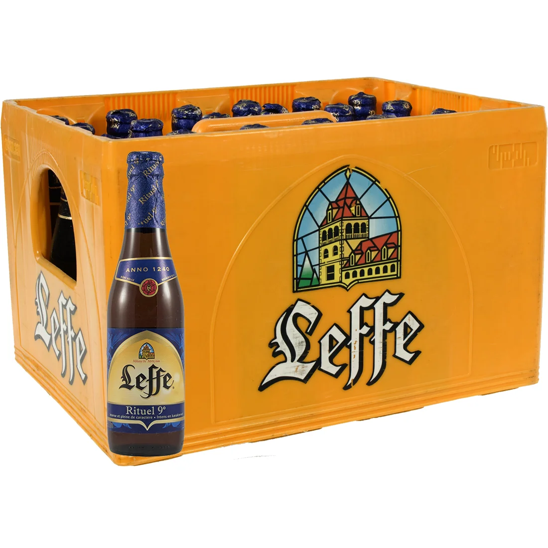 Leffe  Ritueel Blauw 9°  Blond  33 cl  Bak 24 st