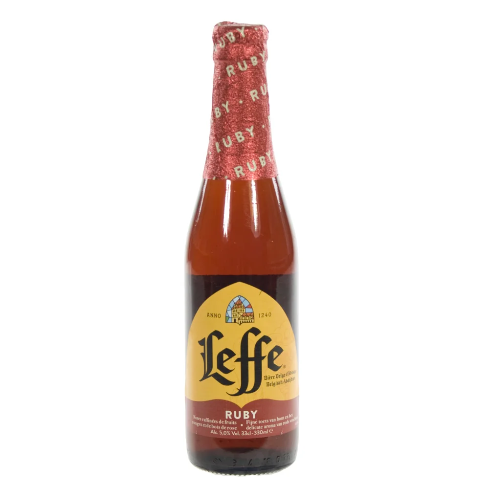 Leffe Ruby  Rood  33 cl  Fles