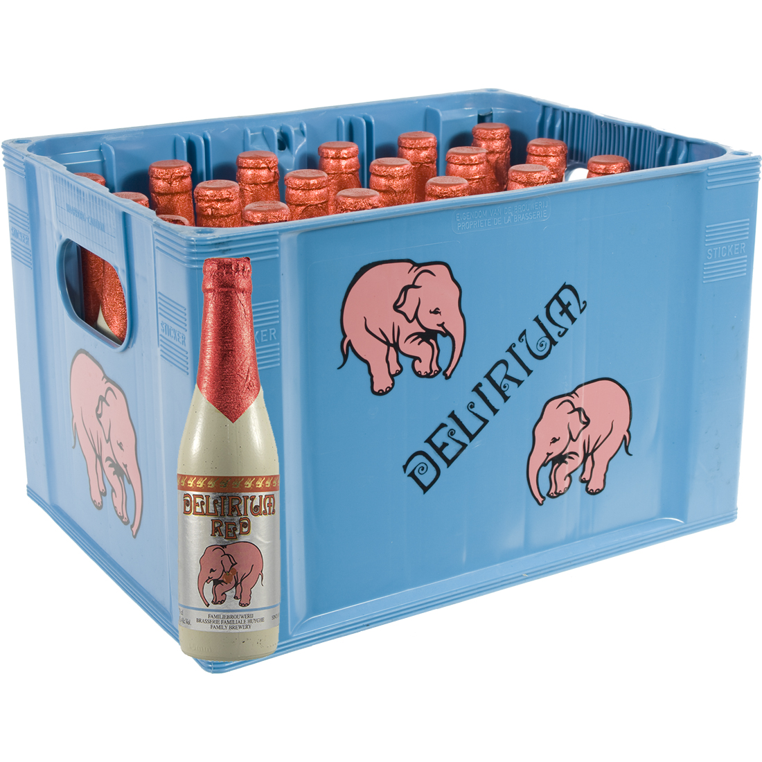 Delirium Red  Rood  33 cl  Bak 24 st