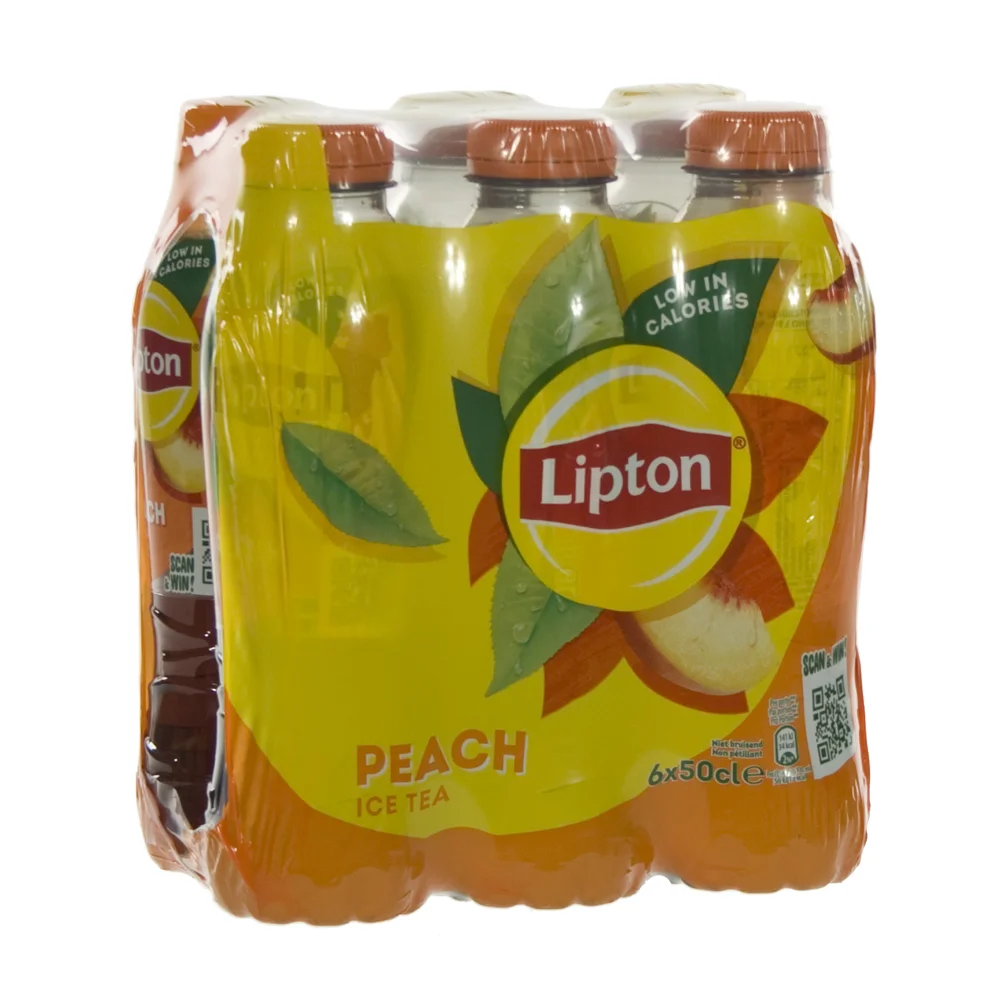 Lipton PET  Peche  50 cl  Pak  6 st