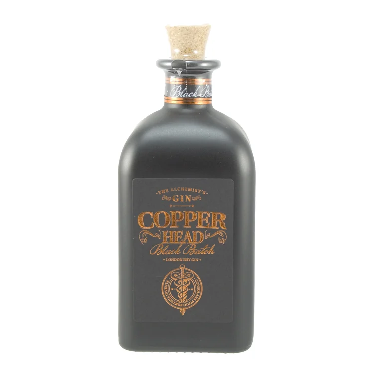 Copperhead Gin Black Batch 42°  50 cl