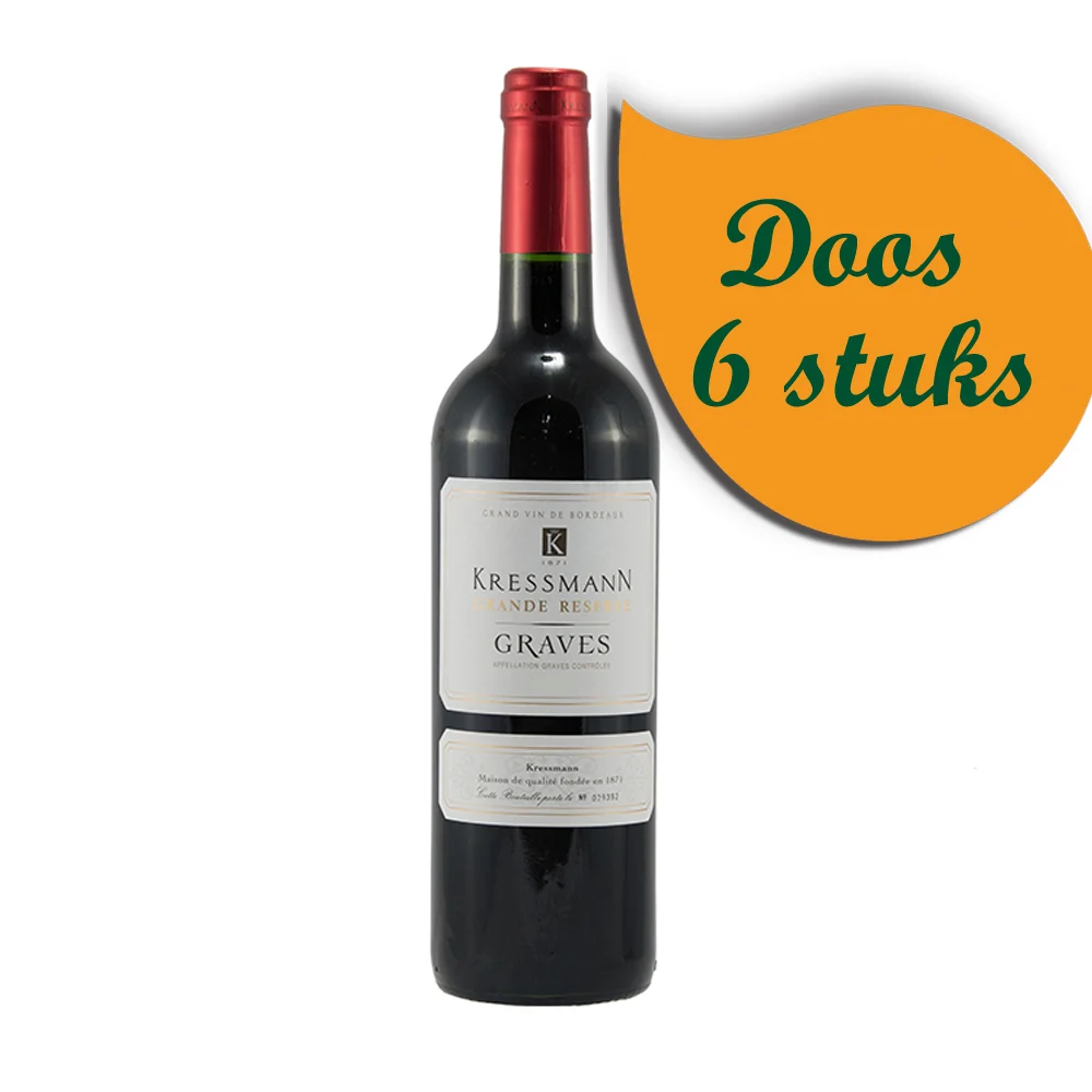 Kressmann Graves Grande Réserve  Rood  75 cl  Doos  6 st