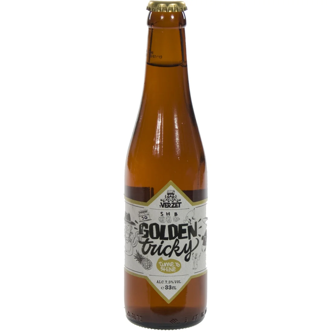 Golden Tricky  Blond  33 cl  Fles