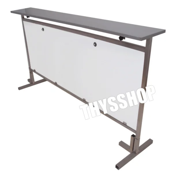 Voorzettoog inox 2 meter