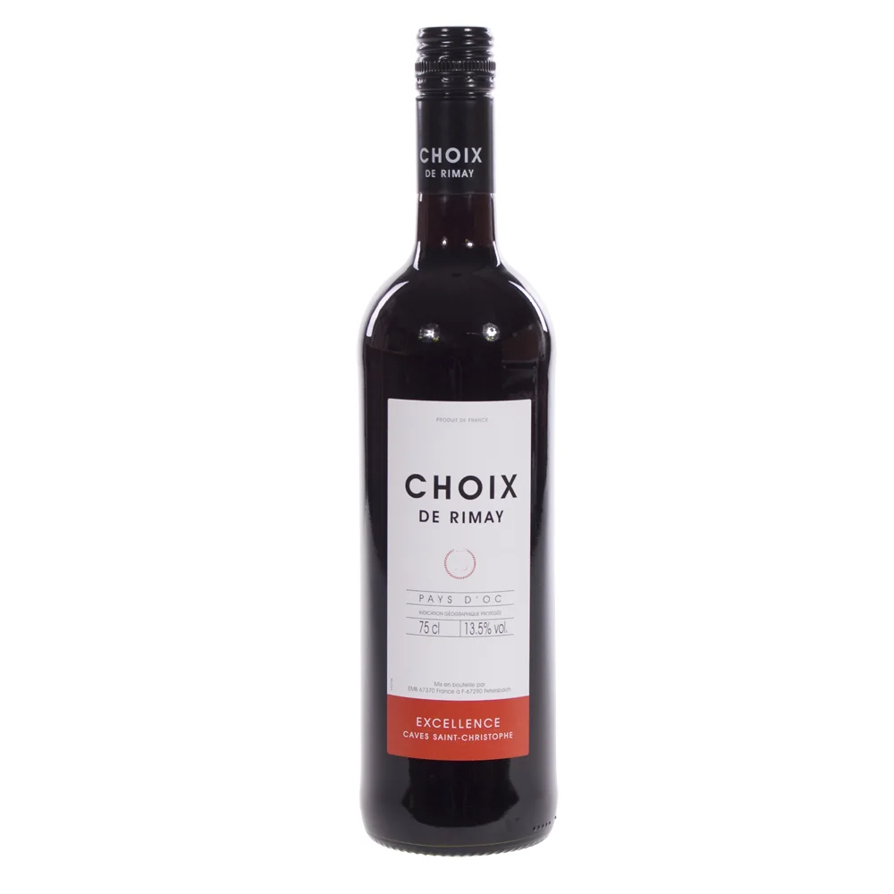 Choix De Rimay  Rood  75 cl  Fles