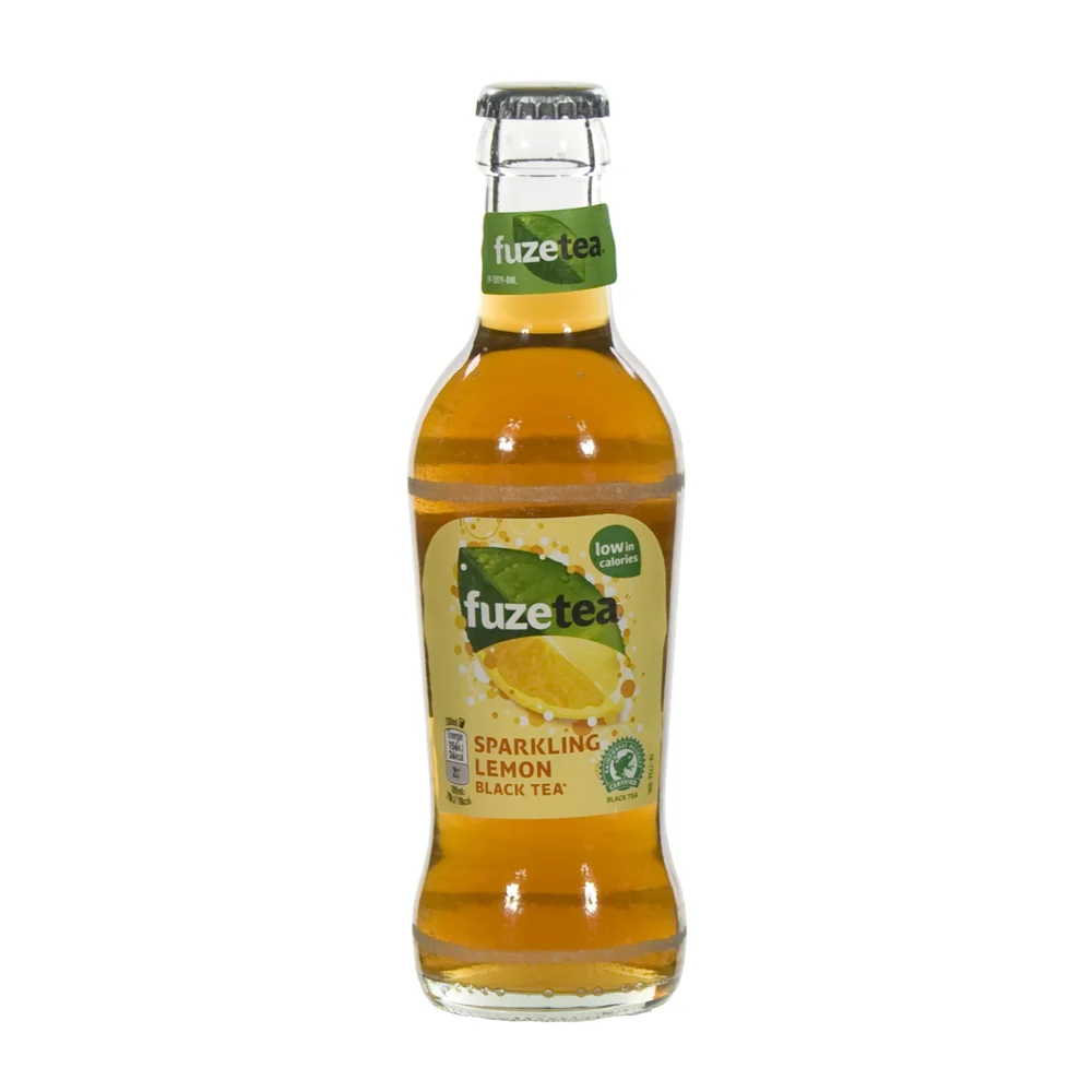 Fuze Tea  Black Sprankling  20 cl  Fles