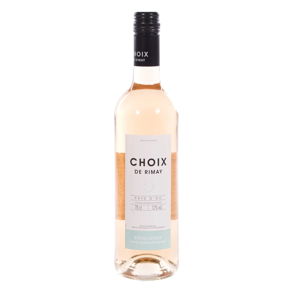 Choix De Rimay  Rose  75 cl  Fles