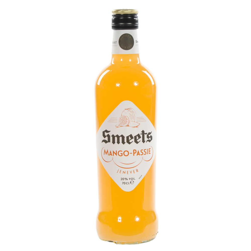 Smeets jenever  20°  Mango-Passionfruit  70 cl