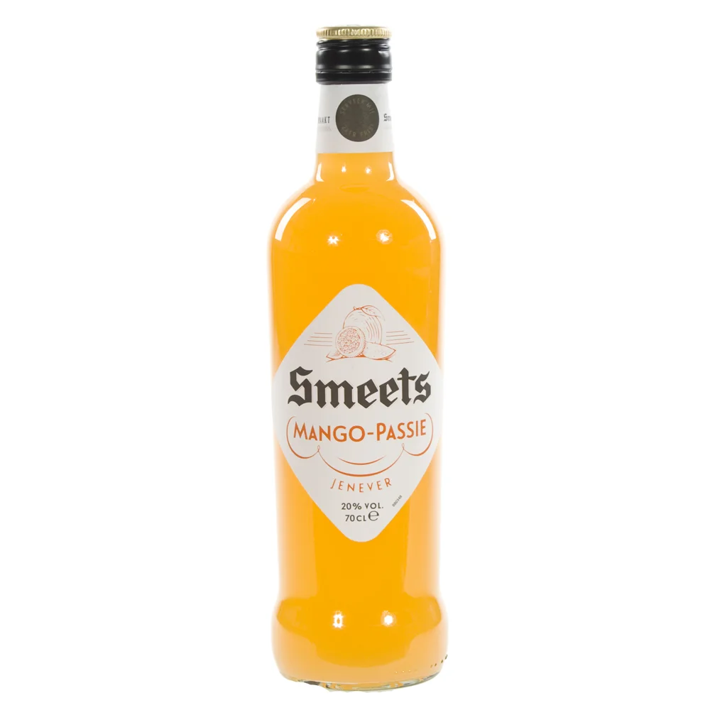 Smeets jenever  20°  Mango-Passionfruit  70 cl