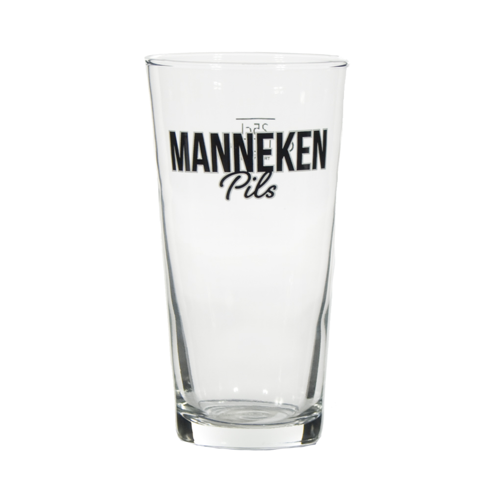 Manneken Pils Glas