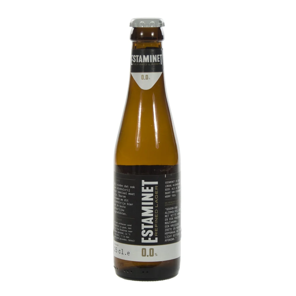 Estaminet Pils 0%  25 cl  Fles