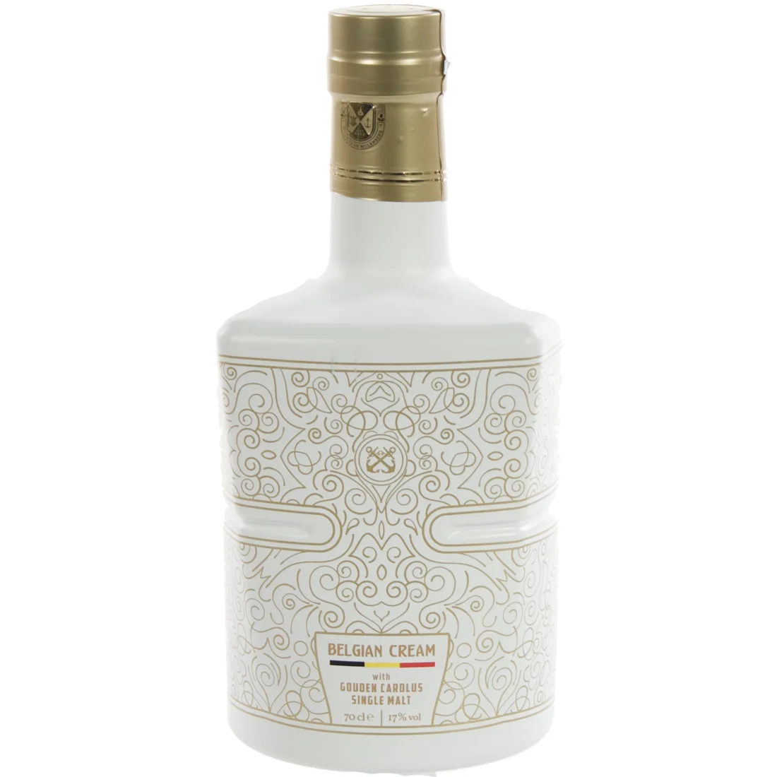Belgian Cream met Gouden Carolus Single Malt  70 cl