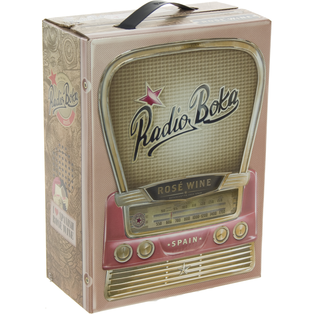 Radio Boka Rosé  3 liter  Vat
