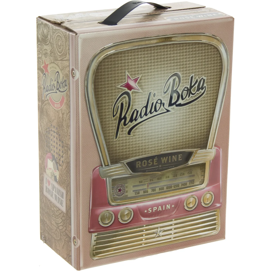 Radio Boka Rosé  3 liter  Vat
