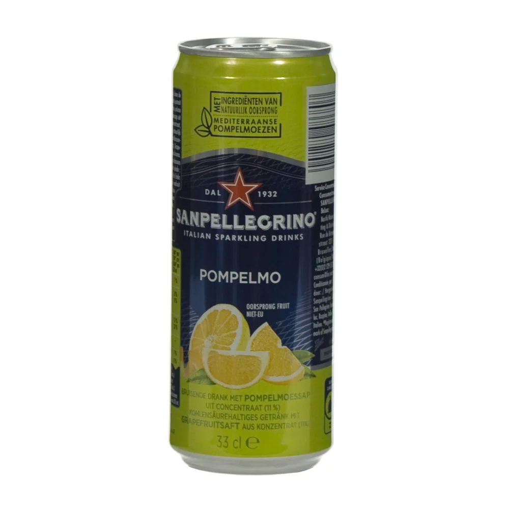 San Pellegrino Pompelmo  33 cl  Blik